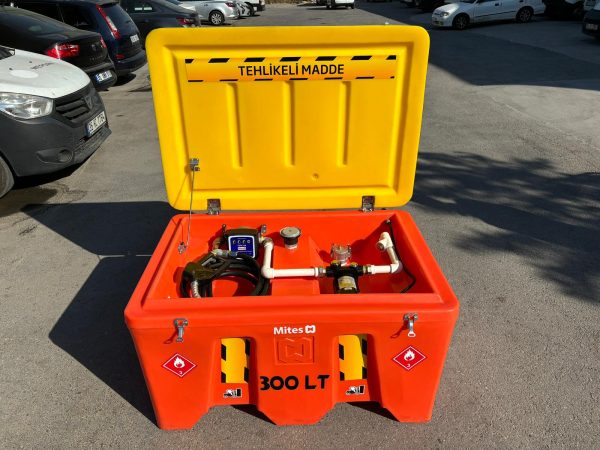 DIESELPOLY 300 POLİETİLEN AKARYAKIT TANK & POMPA SETİ 300 L - Görsel 2