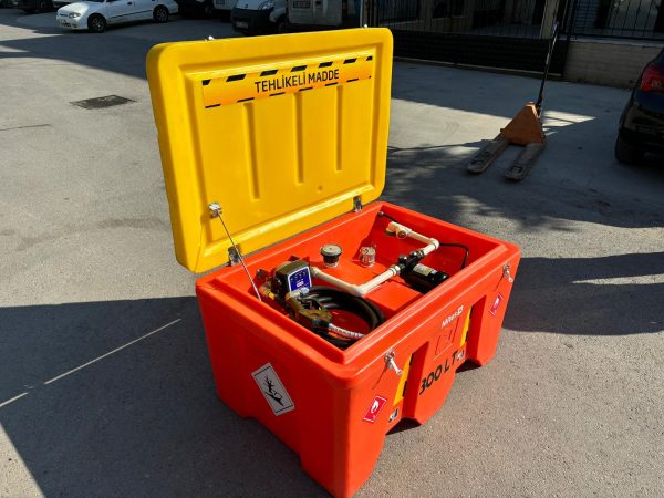 DIESELPOLY 300 POLİETİLEN AKARYAKIT TANK & POMPA SETİ 300 L
