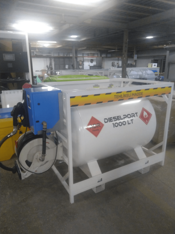DIESELPORT 1000 MN TAŞINABİLİR MOTORIN TANK&POMPA SETİ - Görsel 3