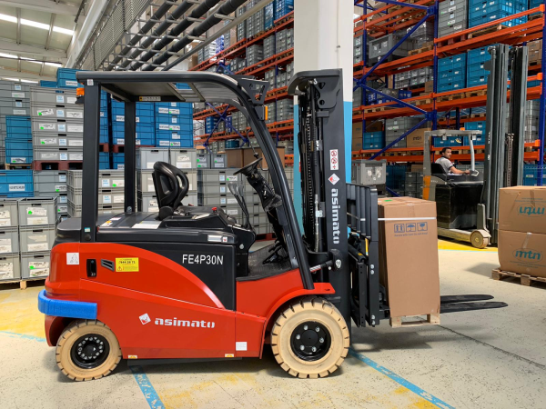 ASIMATO 3 TON 4.8 METRE LİTYUM AKÜLÜ FORKLİFT