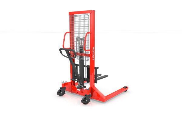ASIMATO 1 TON 1.6 METRE GENİŞ ÇATAL MANUEL İSTİF MAKİNESİ - Görsel 3