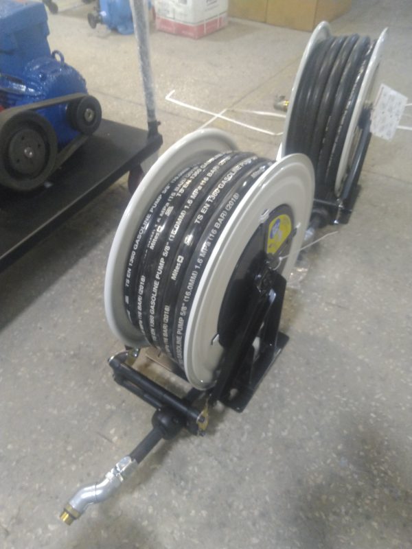IRGAT OTOMATİK AKARYAKIT HORTUM SARMA MAKARASI-İNCE (3/4 INC 10 M-HORTUMSUZ)