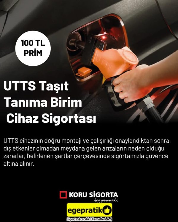 UTTS TAŞIT TANIMA BİRİMİ CİHAZ SİGORTASI